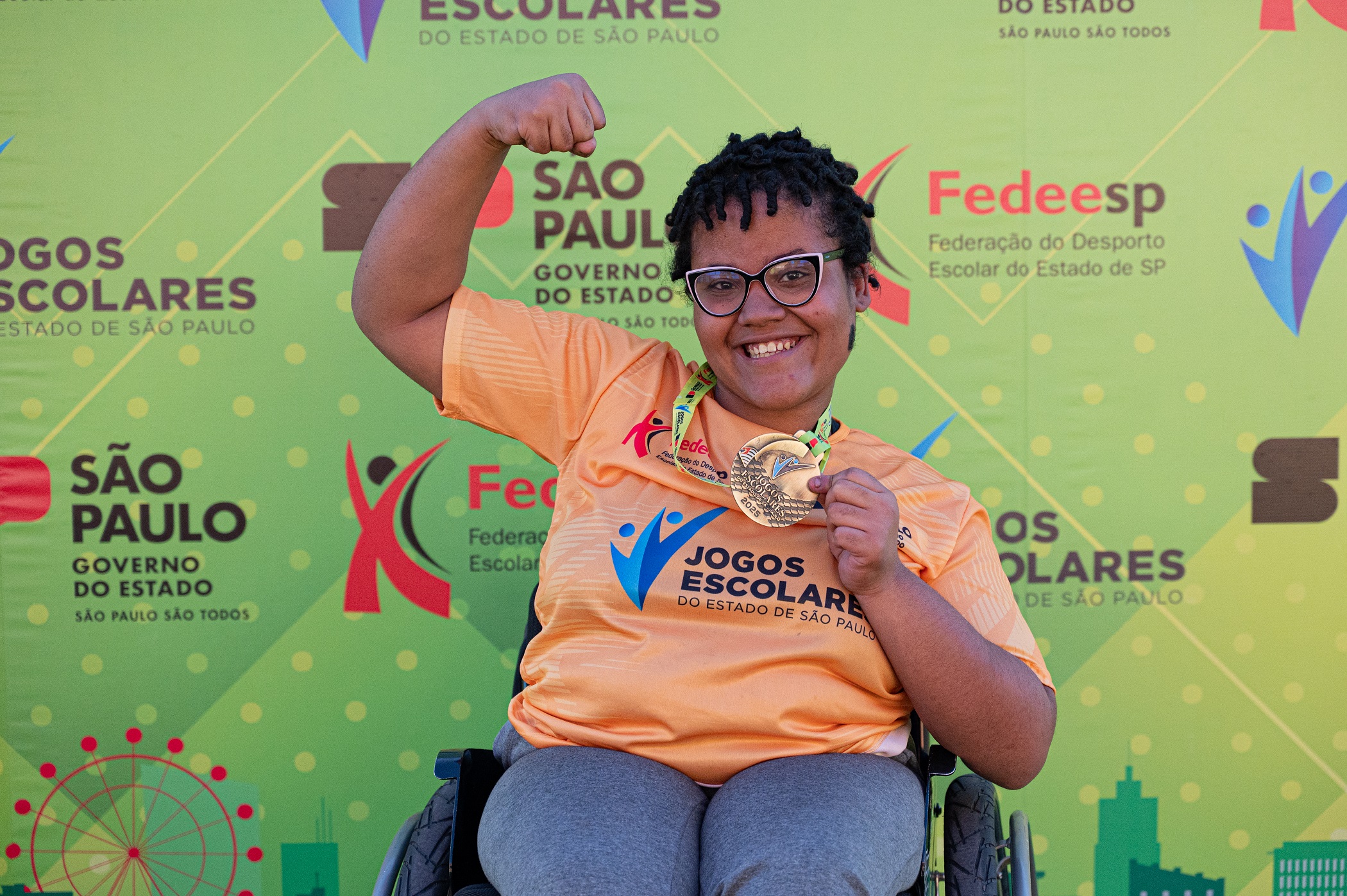 Jovens promessas do atletismo paralímpico escolar agora são TIMESP